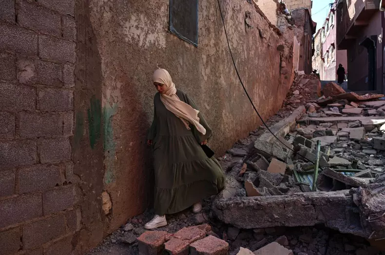 Powerful earthquake in Morocco