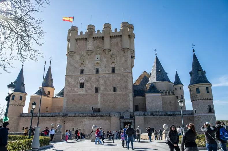 Visit To The City Of SEGOVIA On (03/28/25), "ALCAZAR DE SEGOVIA", Spain - 29 Mar 2025