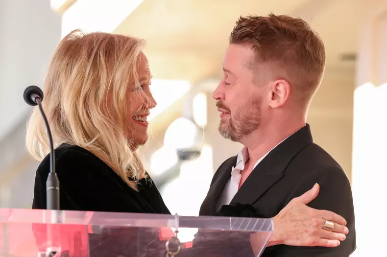 Macaulay Culkin și Catherine O'Hara