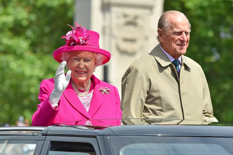 regina Elisabeta a II-a și prințul Philip