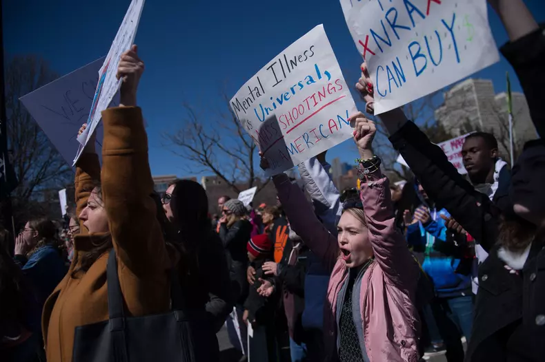 Students Protest School Gun Violence in Philadelphia