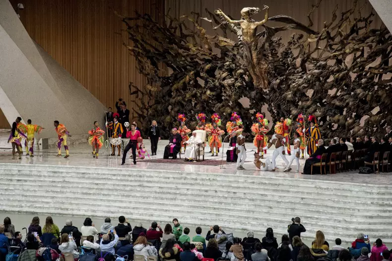Vatican: Pope Francis Attends His Weekly General Audience