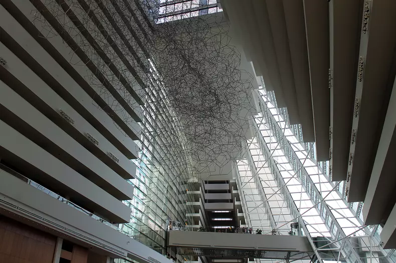 Interior hotel Marina Bay Sands