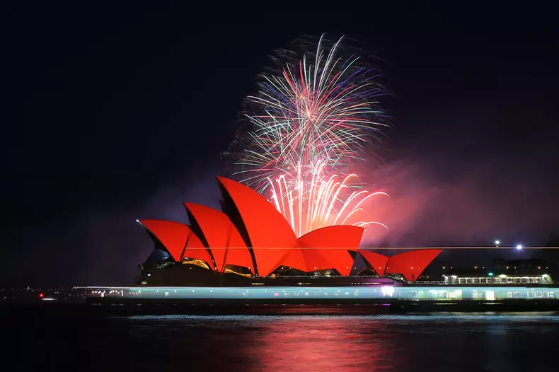 Focurile de artificii de Anul Nou de la Sydney sunt cele mai spectaculoase din lume