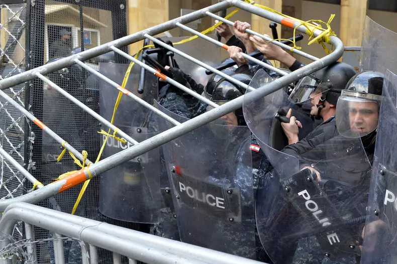 Anti-government protest in Beirut