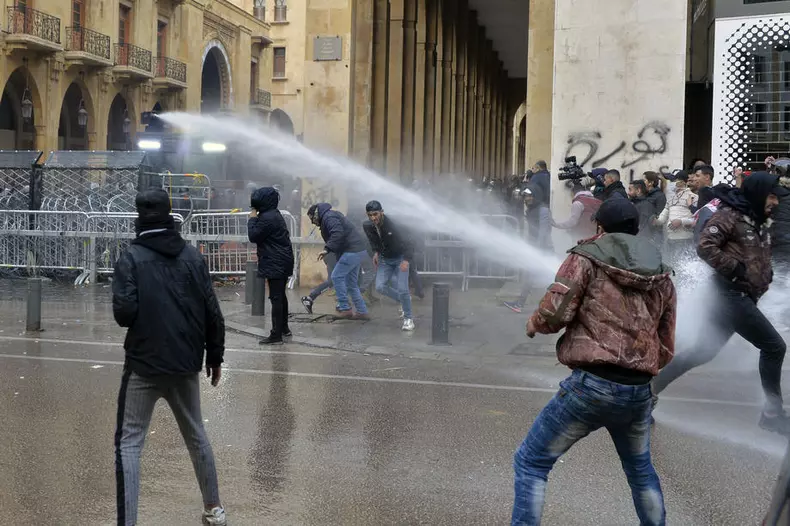 Anti-government protest in Beirut