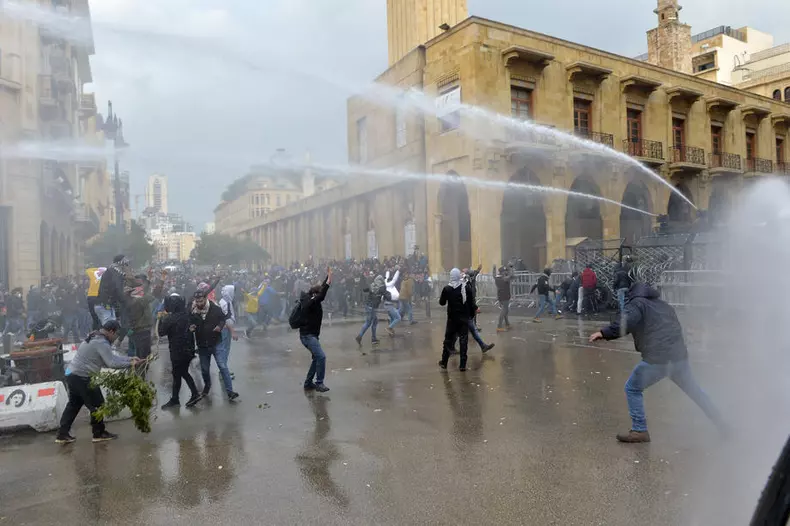 Anti-government protest in Beirut