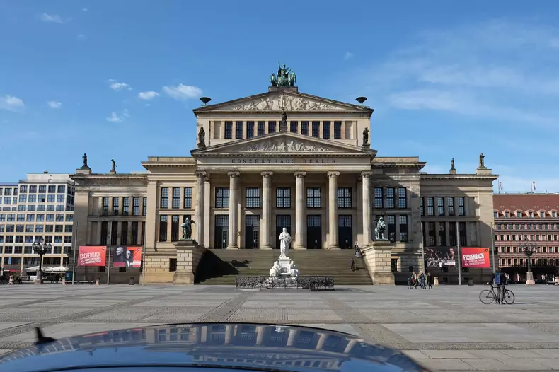 Berlin, Piața Jandarmilor, altădată un loc plin de turiști