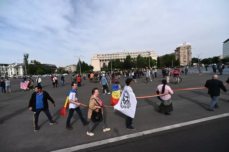 protest piata victoriei 1