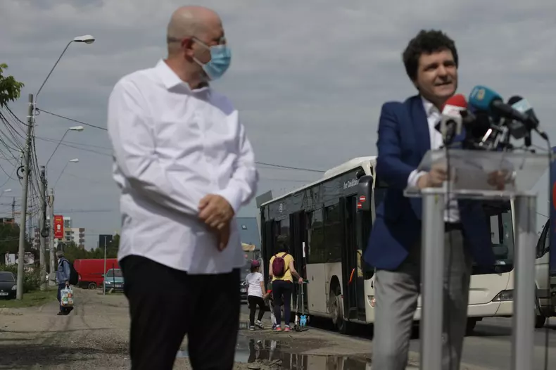 Nicușor Dan și Aurelian Bădulescu | Foto: Inquam Photos / Octav Ganea