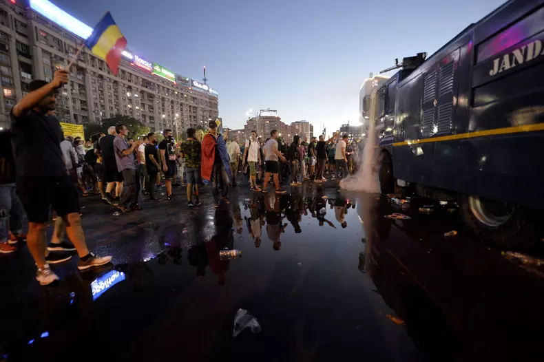 Piața Victoriei, 10 august 2018