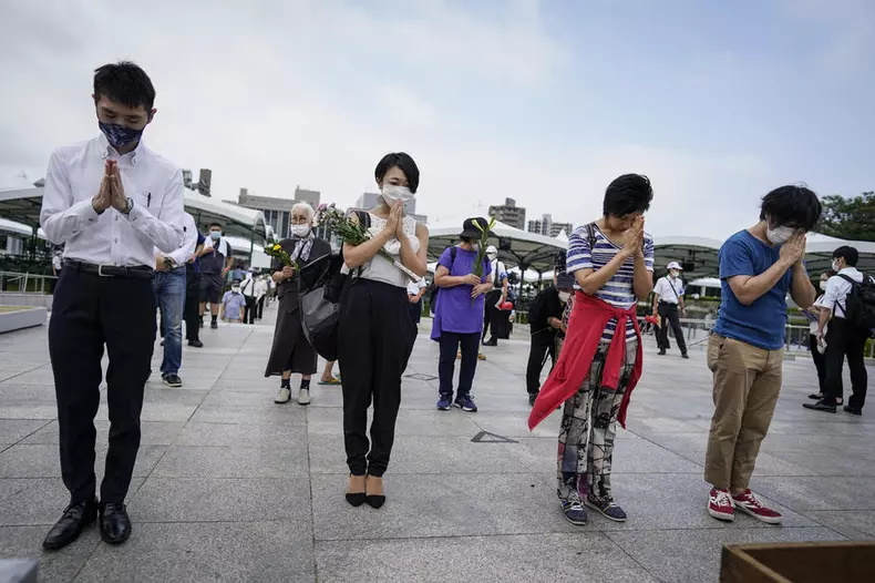 Japan marks 75th anniversary of Hiroshima atomic bombing