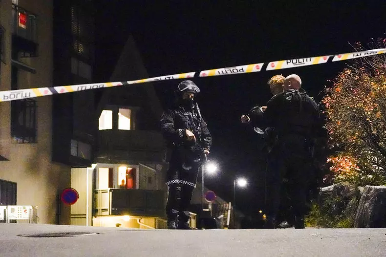 Police action in Kongsberg