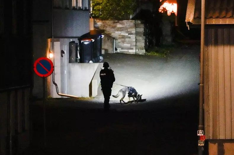 Police action in Kongsberg