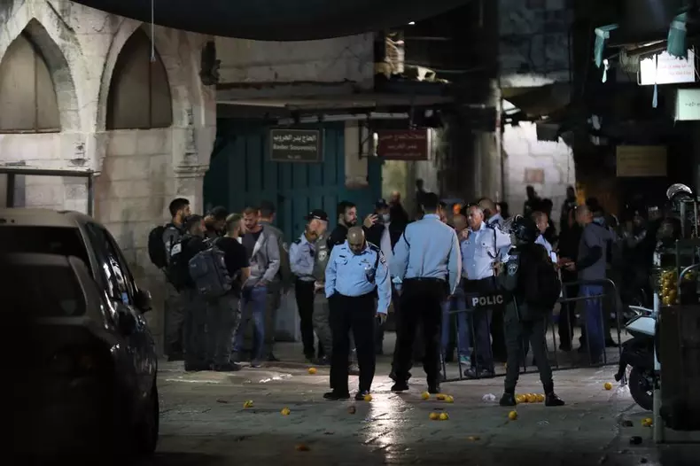 Imagine de la locul unde a avut loc incidentul | Foto: EPA
