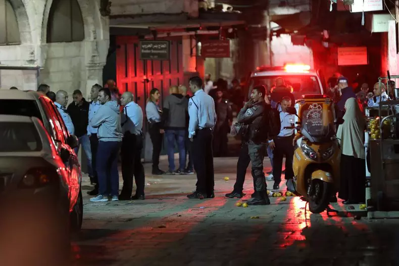 Imagine de la locul unde a avut loc incidentul | Foto: EPA