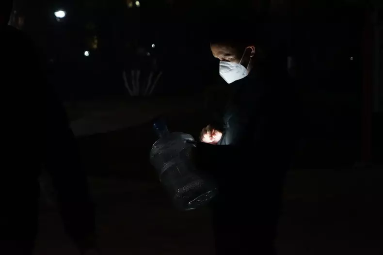 Imposed lockdown amid rising cases of Covid19 in Xian China