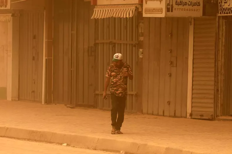 Sandstorm in Baghdad