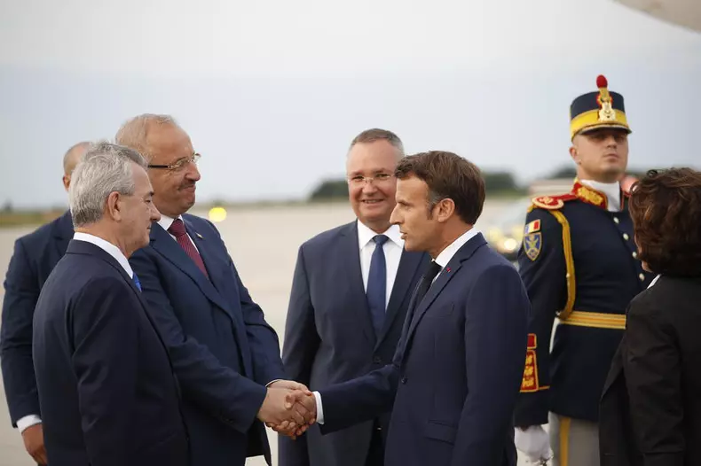 French and Belgian troops at Mihail Kogalniceanu Air Base, Romania