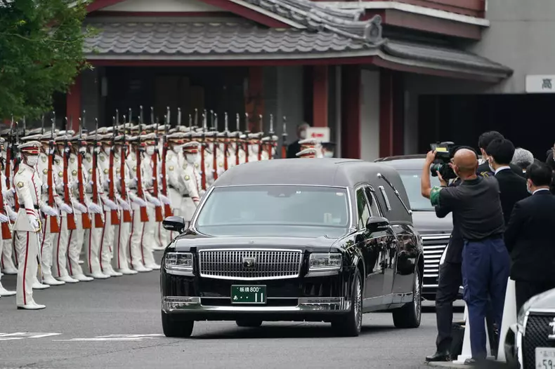 Wake ceremony for Japan's former Prime Minister Shinzo Abe