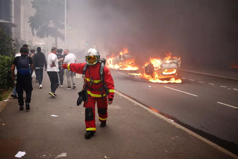 White March In Tribute To Nahel - Paris