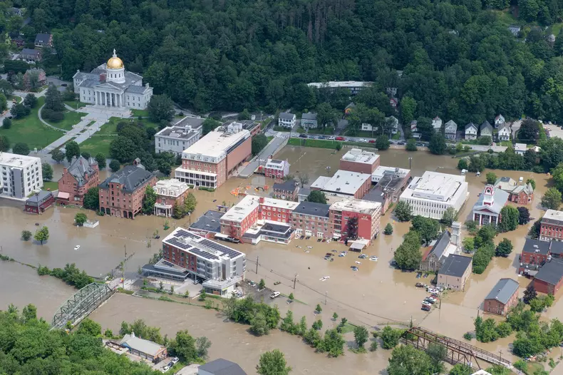 Catastrophic Flooding in Vermont