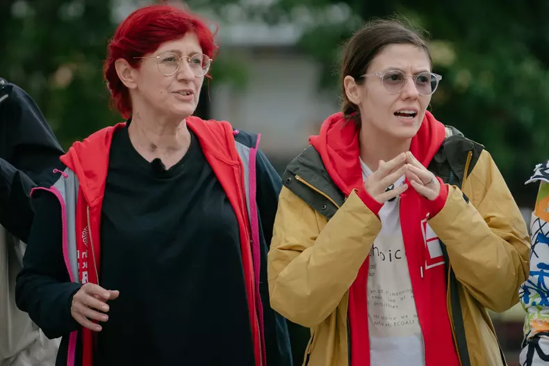 Ada Galeș și mama ei