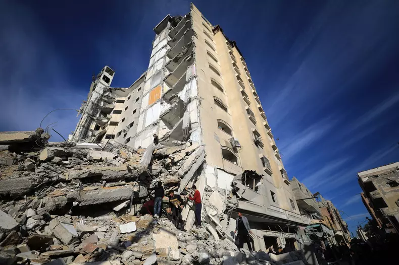 MIDEAST GAZA ISRAEL STRIKES AFTERMATH