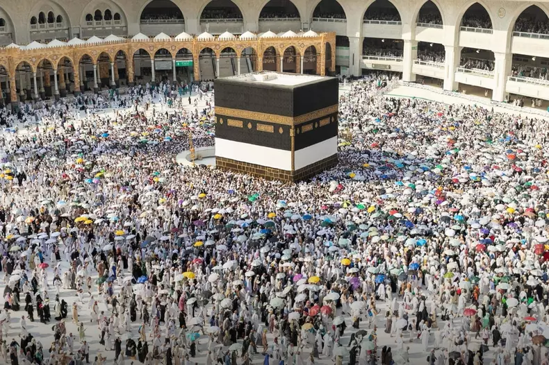 Muslims Hajj pilgrimage in Mecca