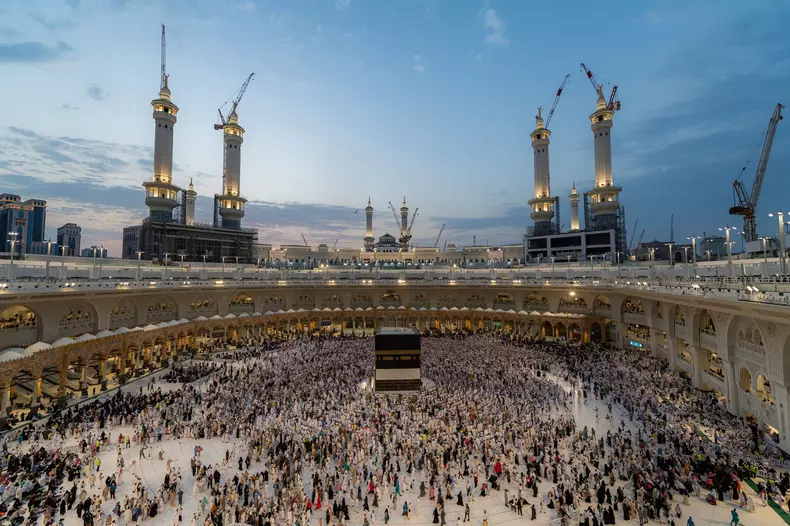 Various Views Of The Great Mosque - Mecca