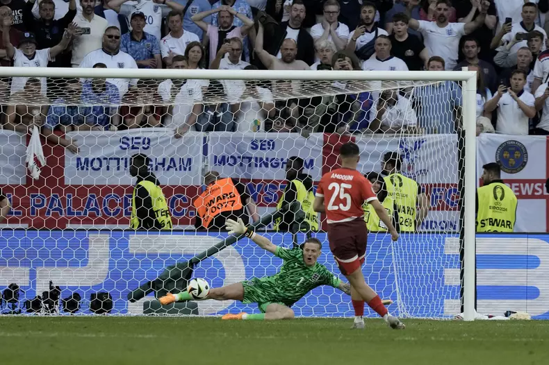 Euro 2024 Soccer England Switzerland