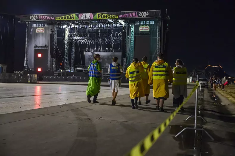 Po búrke na festivale Pohoda