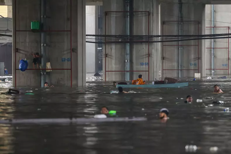 Typhoon Gaemi in Philippines