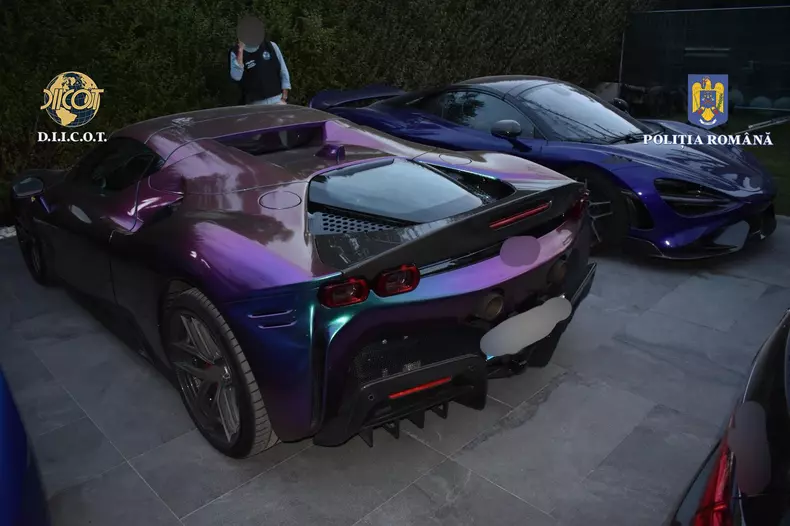 bolizi confiscati de la fatii Tate 4 FOTO DIICOT