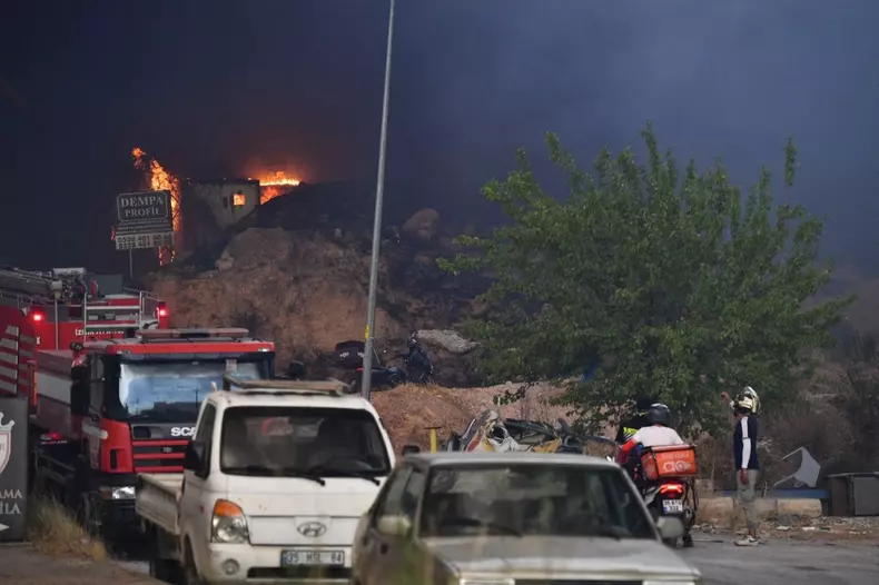 Wildfire In Izmir - Turkey