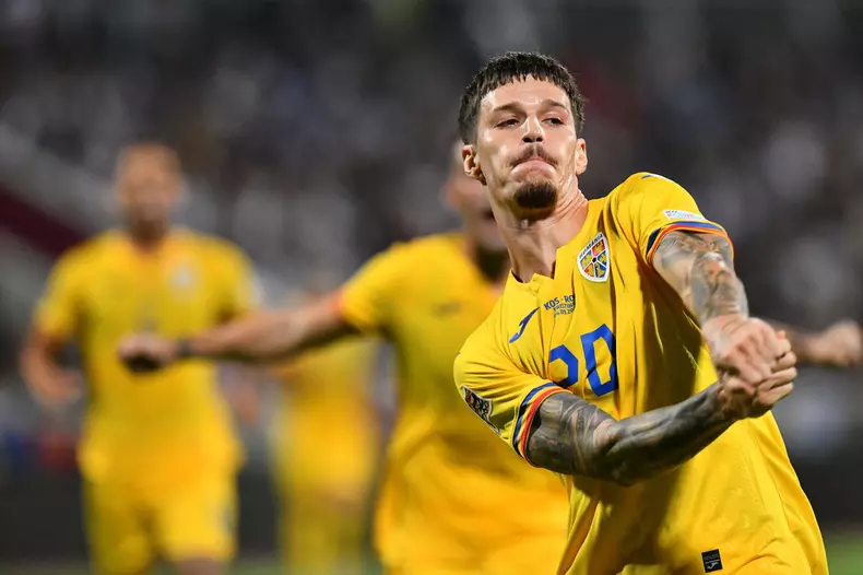 Kosovo-România, primul meci al lui Mircea Lucescu pe banca tricolorilor după 38 de ani. Foto: Cristi Preda / GSP.ro