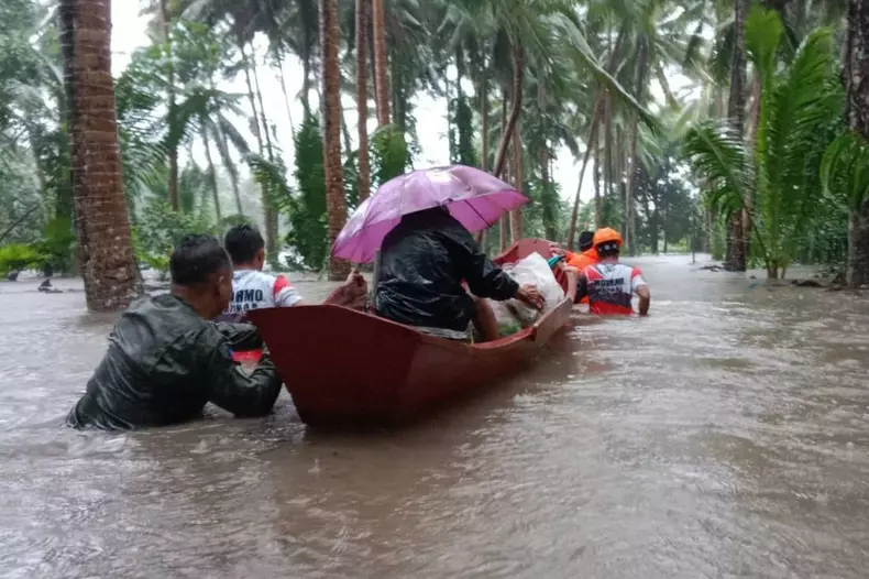 Storm in Albay - Philippines