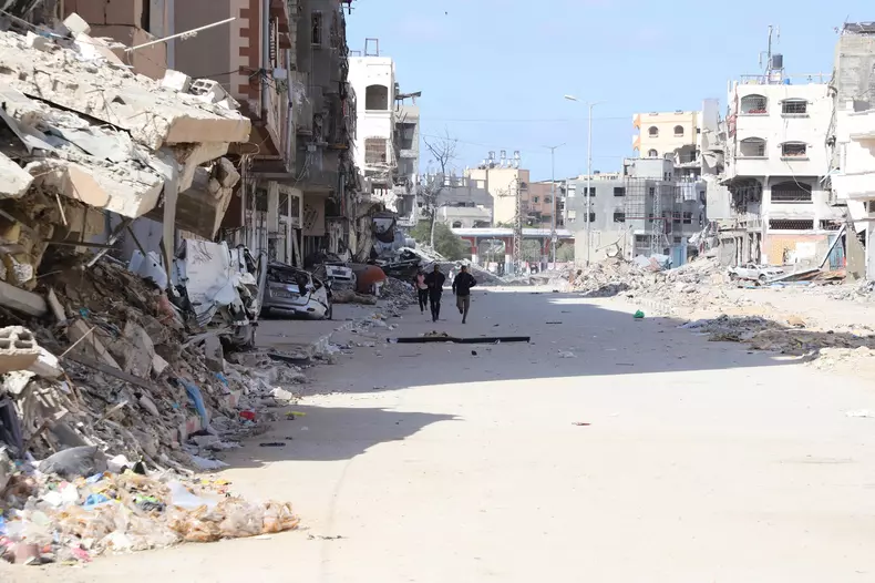 Gaza City's Al-Saftawi area evacuted