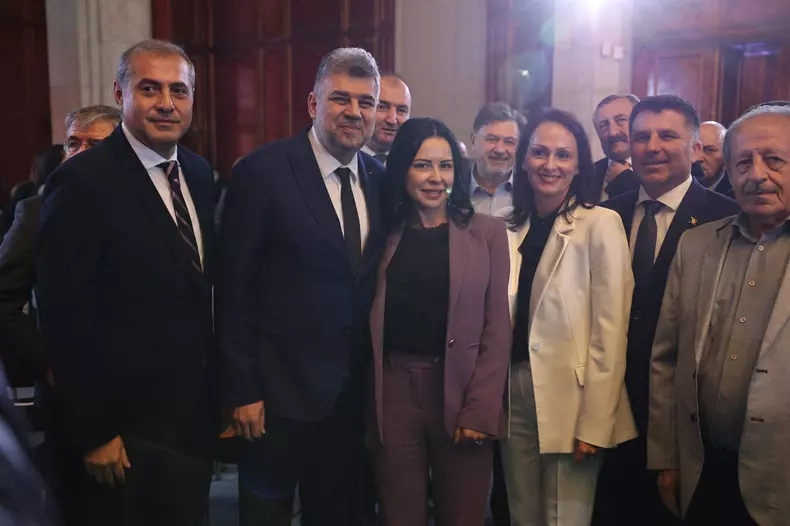 Marcel Ciolacu, la evenimentul de lansare a „Proiectului de țară”. Foto Vlad Chirea