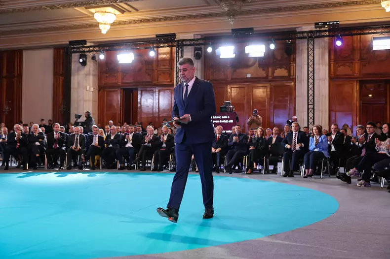 Marcel Ciolacu și-a lansat programul „Proiectul de țară”. Foto Vlad Chirea