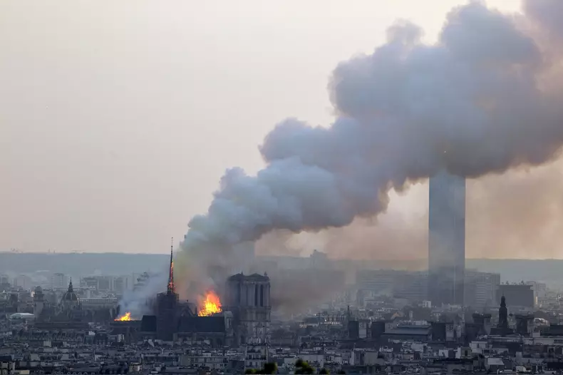 France Notre Dame Fire