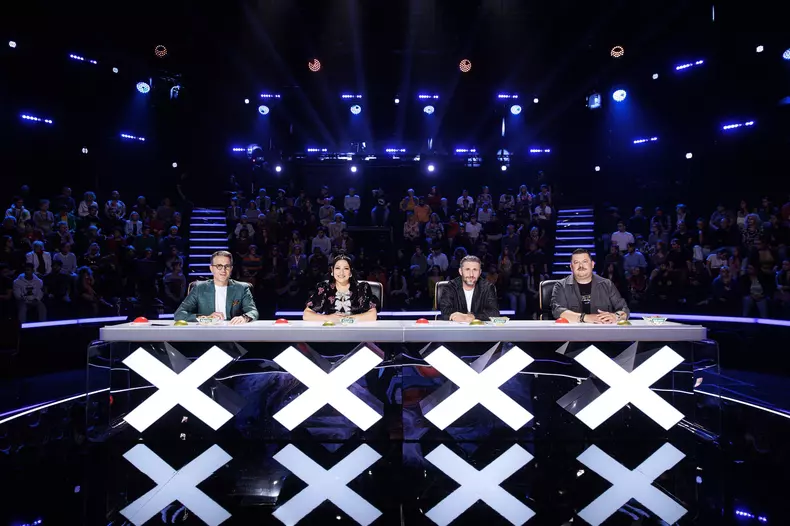 Andi Moisescu, Andra, Dragos Bucur si Mihai Bobonete - juriul Romanii au talent
