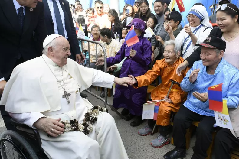 Papa Francisc a murit Pope Francis Visits Mongolia, Ulaanbaatar - 01 Sep 2023