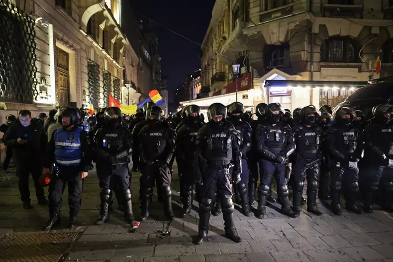 protest bec sustinatori pro georgescu8