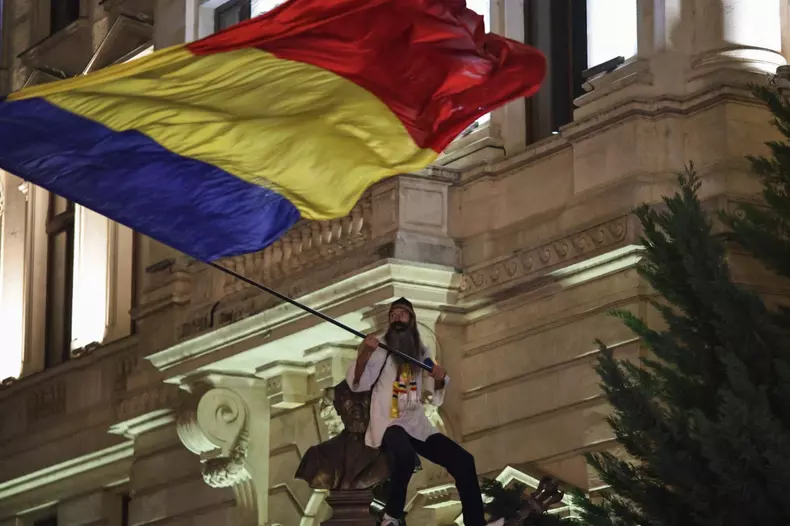 protest bec sustinatori pro georgescu99