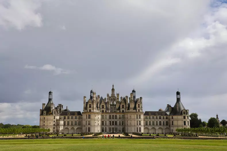 Loire Valley castles, France.