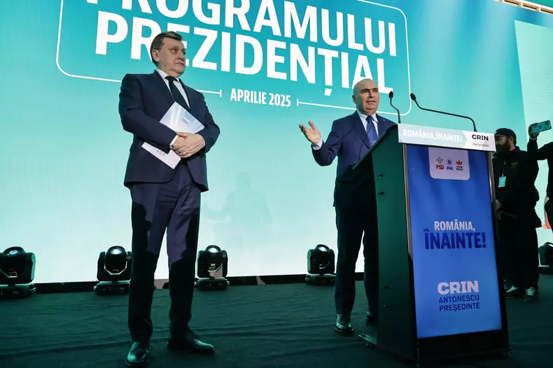 Crin Antonescu și Ilie Bolojan FOTO Vlad Chirea