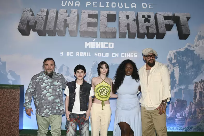 Mexico City Minecraft Film Photocall