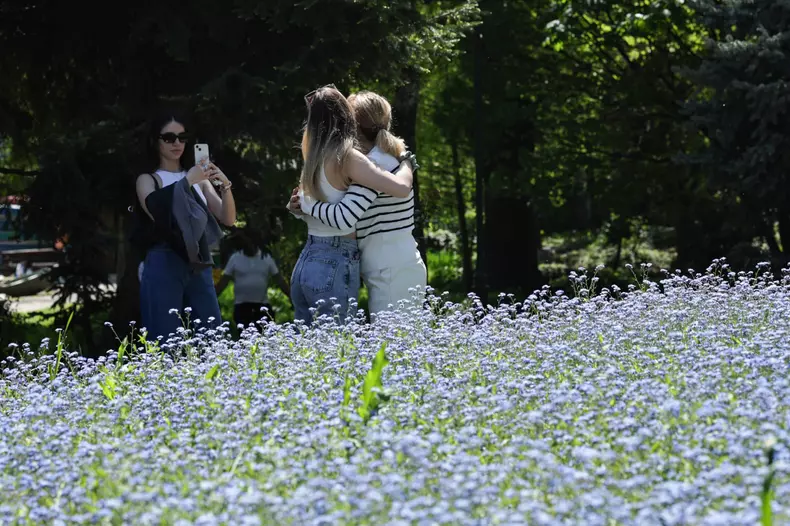 Poze în Parcul Cișmigiu