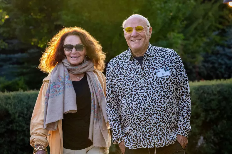 Barry Diller și Diane von Furstenberg